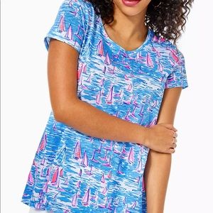 LILLY PULITZER - Etta Scoopneck Top